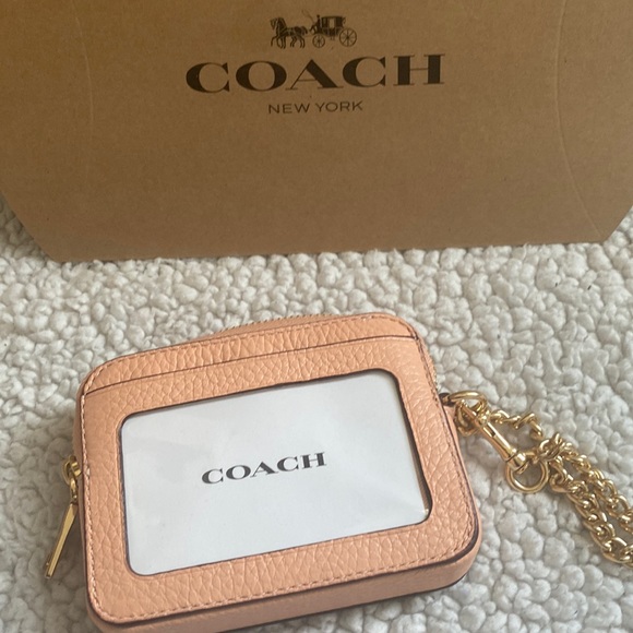 Coach zip card case - Picture 2 of 3